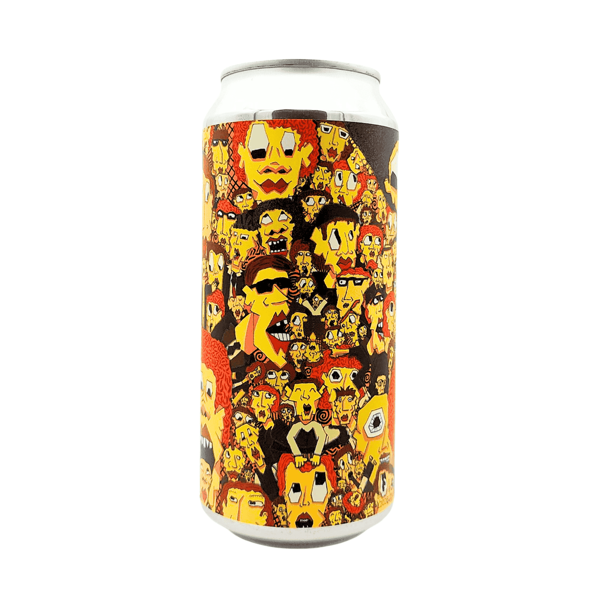 HopHeads #1 (Hazy DIPA) van brouwerij Liquid Gallery Brewing & Co - Double IPA van 7,8% in blik