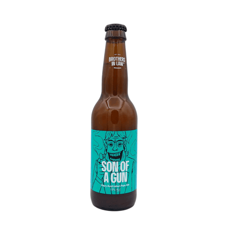 Son of a Gun (Pale Ale) van brouwerij Brothers in Law - speciaalbier van 5,8% in fles