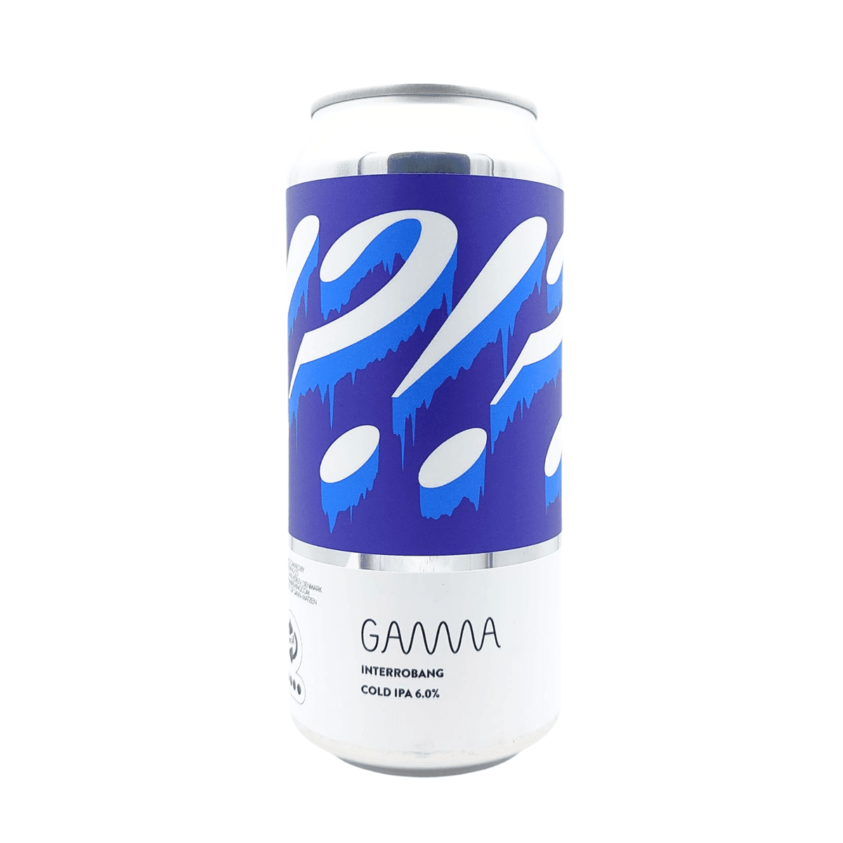 Interrobang (Cold IPA) van brouwerij Gamma - IPA van 6% in blik