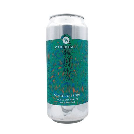 Go With The Flow (DDH IPA) van brouwerij Other Half Brewing - NEIPA van 6,5% in blik