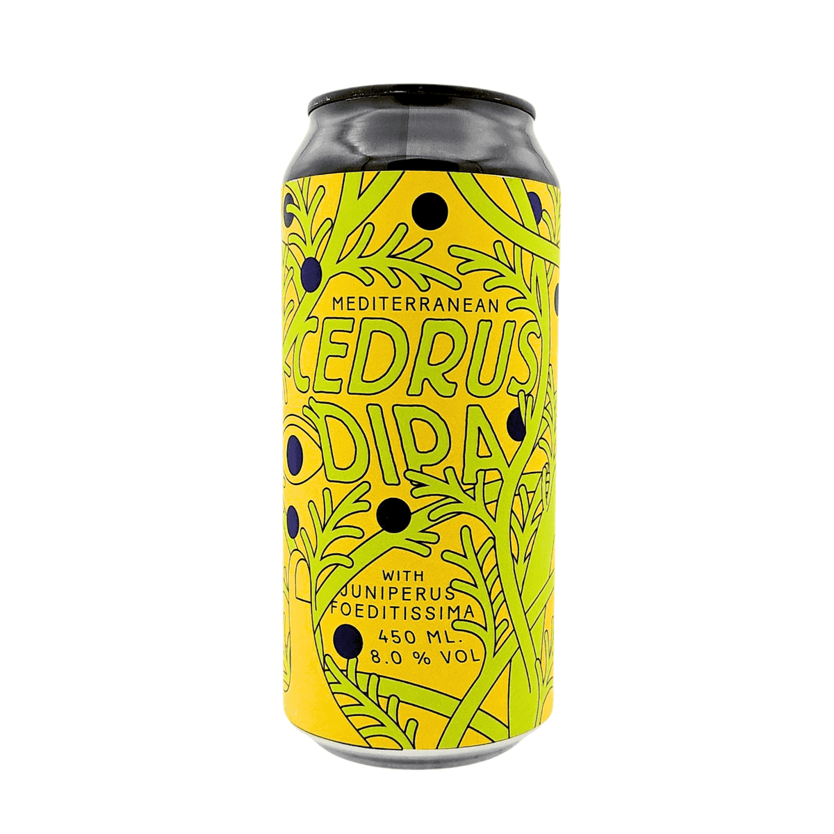 Mediterranean Cedrus (DIPA) van brouwerij Kykao - Double IPA van 8% in blik
