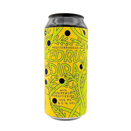 Mediterranean Cedrus (DIPA) van brouwerij Kykao - Double IPA van 8% in blik