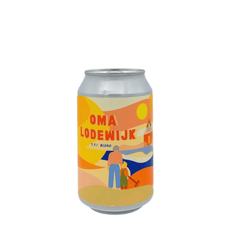 Oma Lodewijk van brouwerij Eleven Brewery - Blond van 5,5% in blik