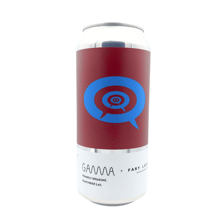Frankly Speaking (Rauchbier) van brouwerij Gamma - Rookbier van 5,4% in blik