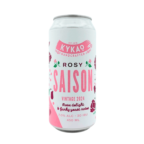 Rosy Saison van brouwerij Kykao - Saison van 7% in blik