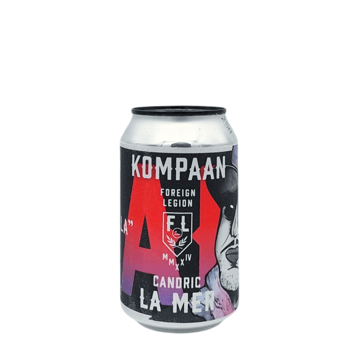 Candric LaMer (Gin Barrel Aged Barley Wine) van brouwerij Kompaan - Barley Wine van 10,9% in blik
