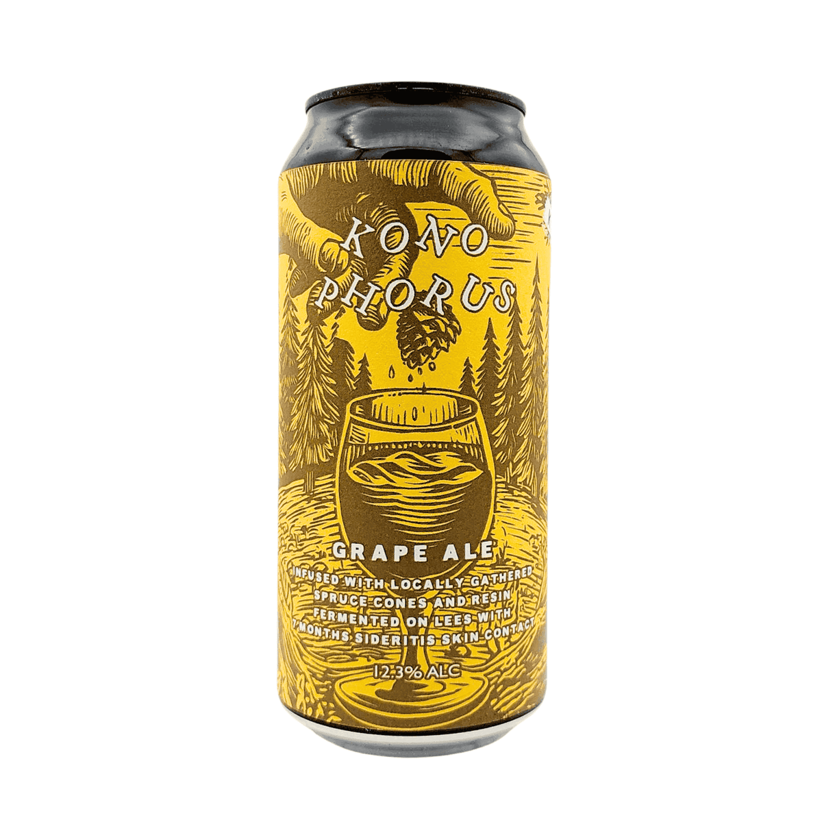 Konophorus van brouwerij Kykao - Grape Ale van 12% in blik