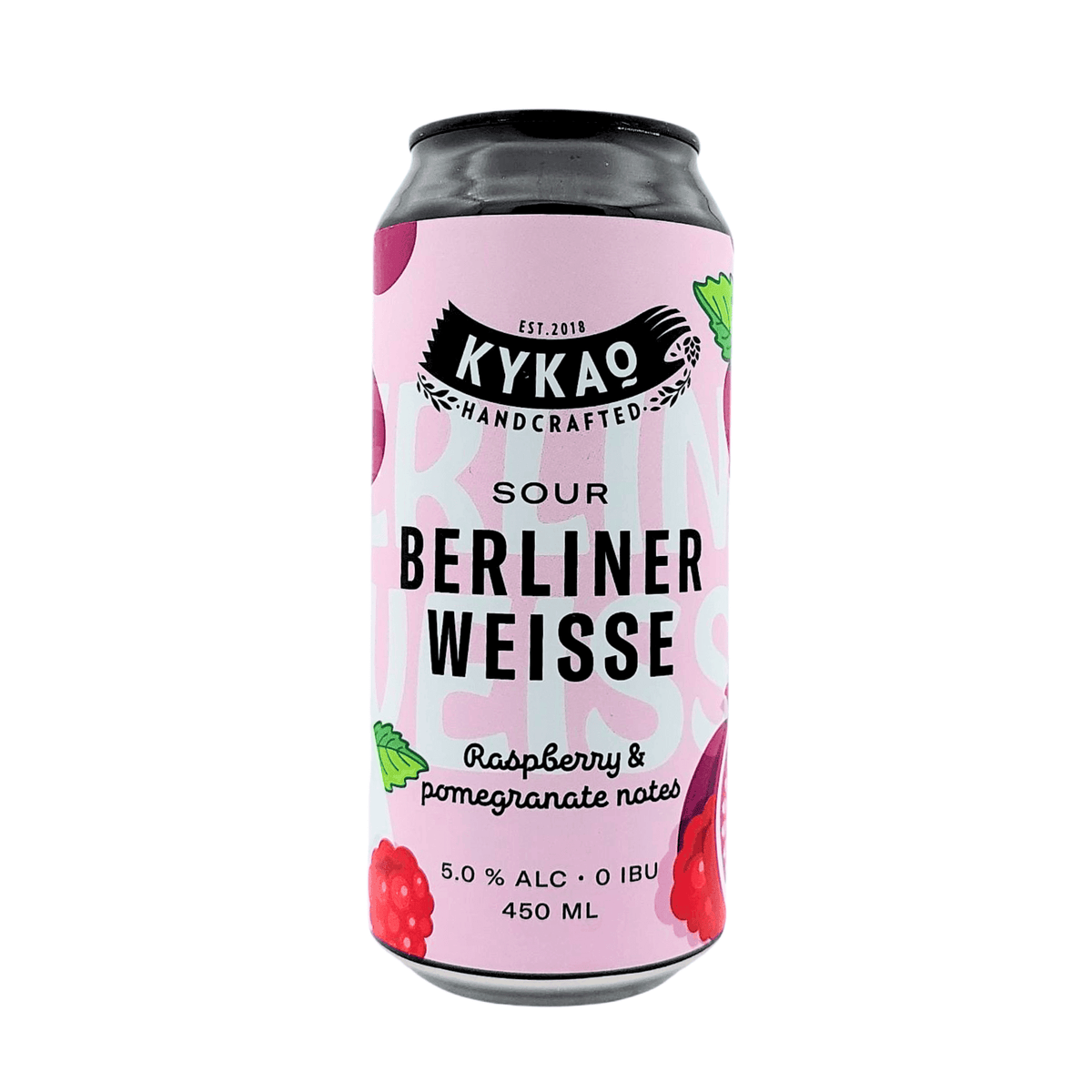 Sour Berliner Weisse van brouwerij Kykao - Weizen van 5% in blik