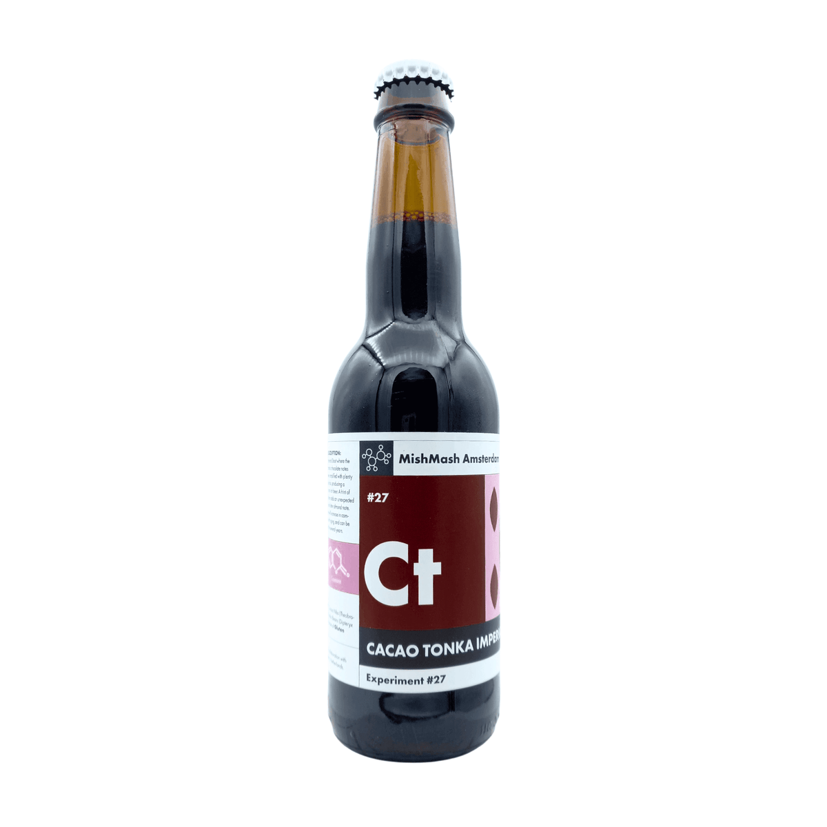 Cocoa Tonka Cellar Aged Imperial Stout van brouwerij MishMash Amsterdam - Imperial Stout van 9,8% in fles