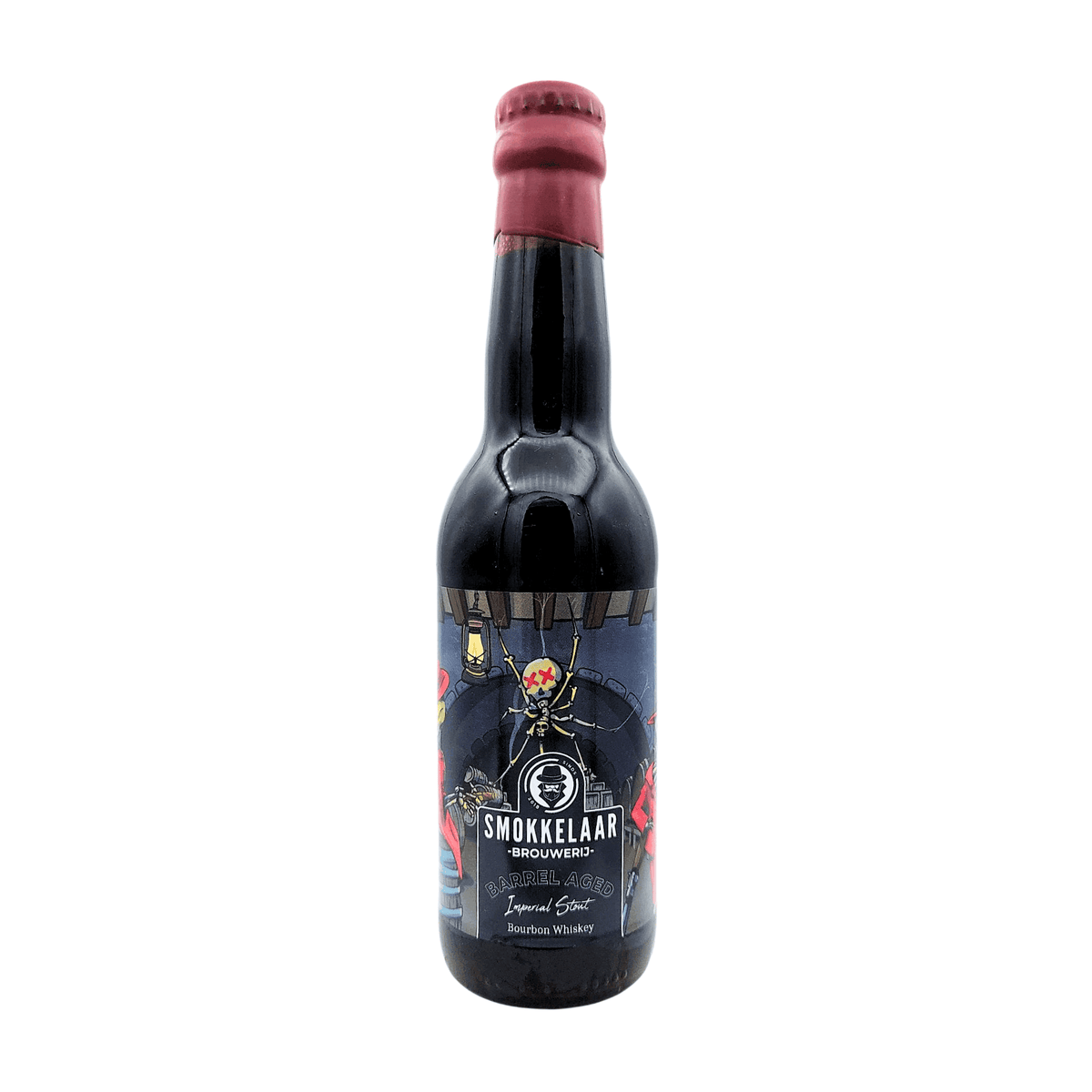 Heaven Hill (Imperial Stout Barrel Aged) van brouwerij Brouwerij de Smokkelaar - Imperial Stout van 10,5% in fles