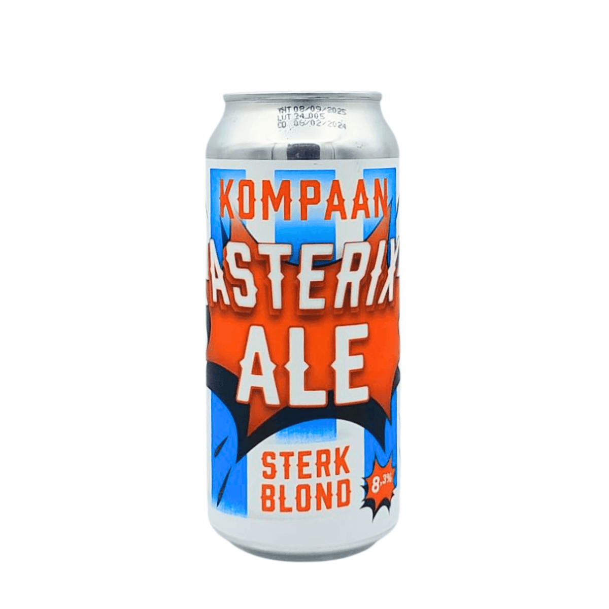 Asterix Ale (Sterk Blond) van brouwerij Kompaan - Blond van 8,3% in blik