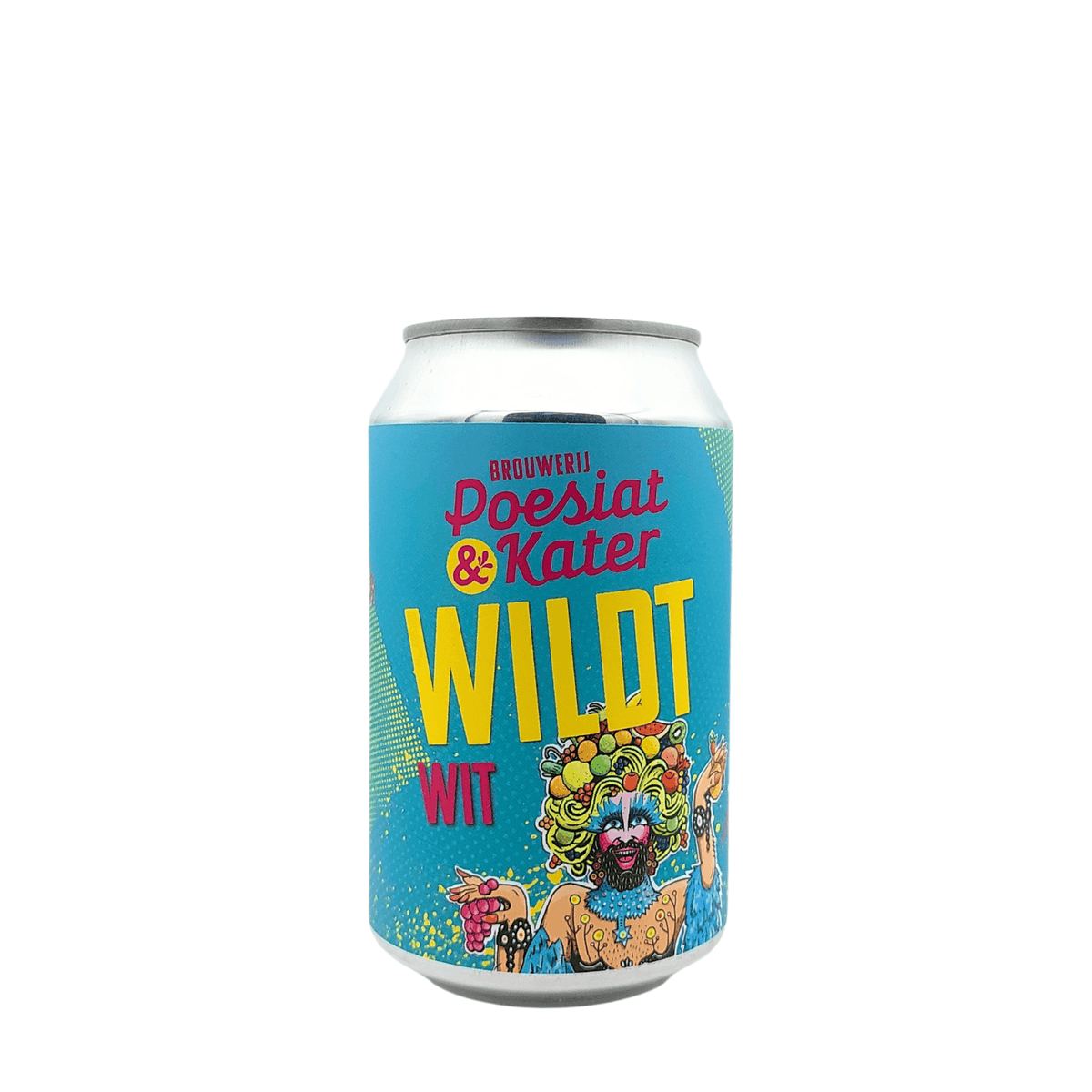 Wildt (Hopfenweisse) van brouwerij Poesiat & Kater - Weizen van 5,5% in blik