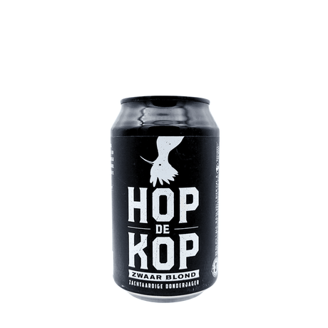 Hop de Kop - Hopdonders & Gasten voor Elkaar van brouwerij Gasten voor Elkaar - Zwaar blond van 9% in blik