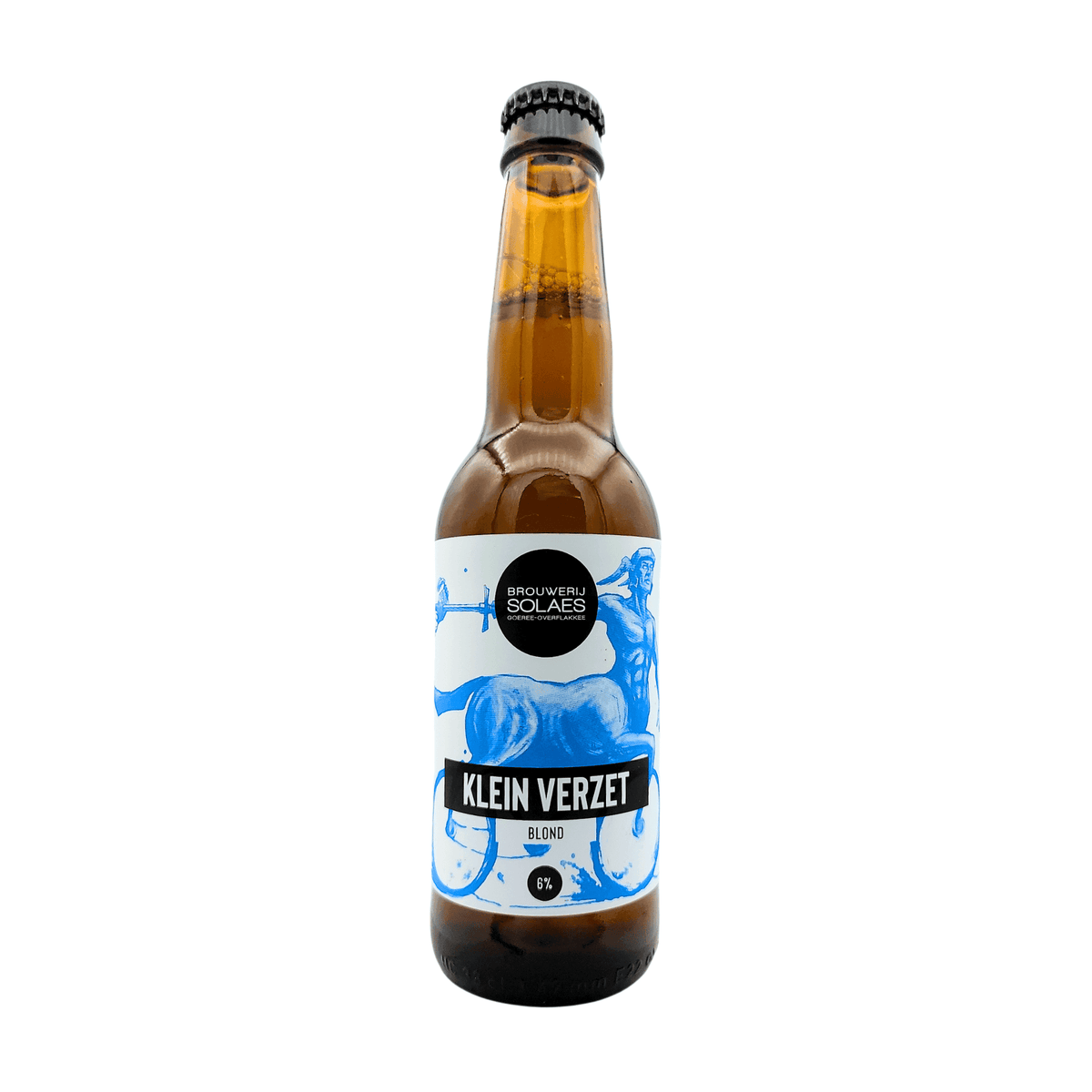 Klein Verzet van brouwerij Solaes - Blond van 6% in fles