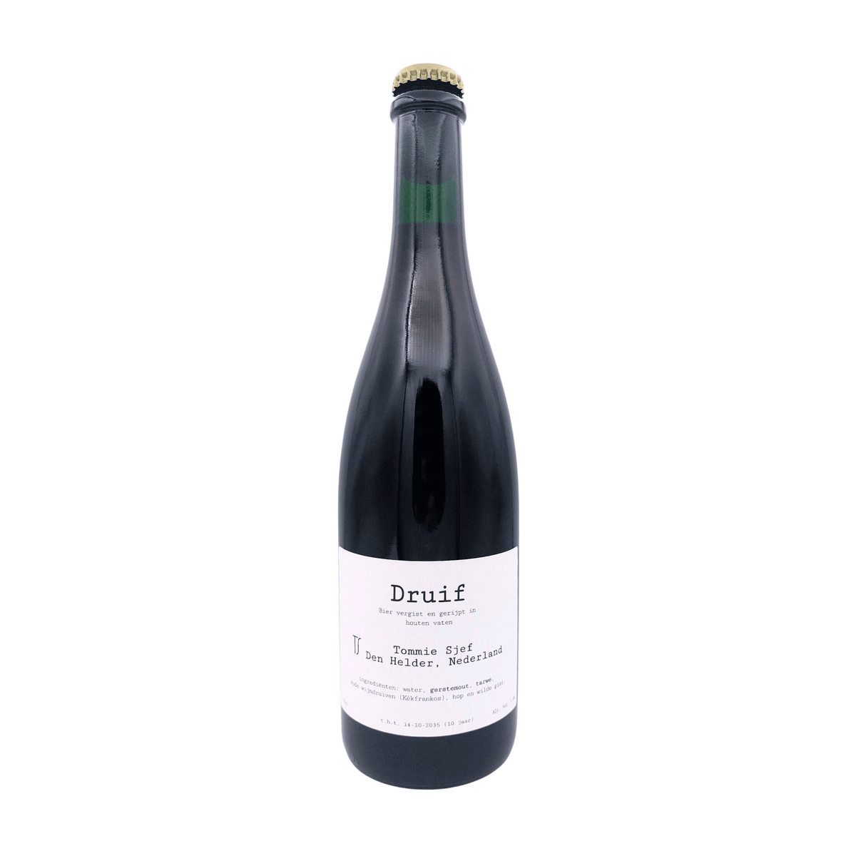 Druif 2025 (Wild Grape Ale) - Tommie Sjef - 75CL van brouwerij Tommie Sjef - Wild Ale van 7,5% in fles