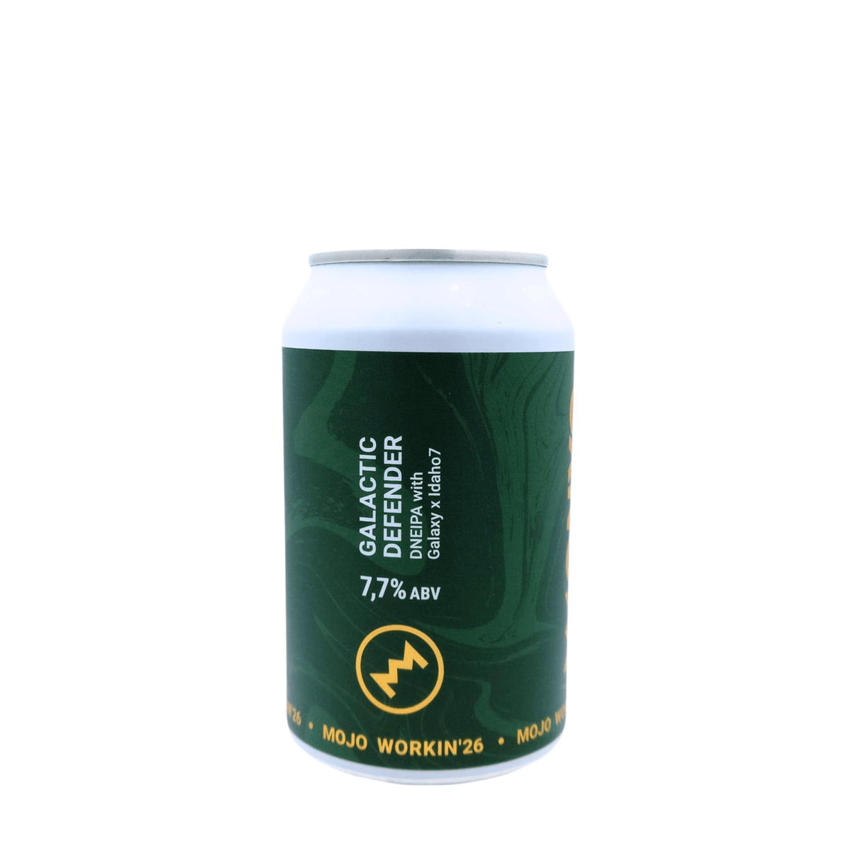 MOJO WORKIN'26 Galactic Defender van brouwerij MONYO - Double NEIPA van 7,7% in blik