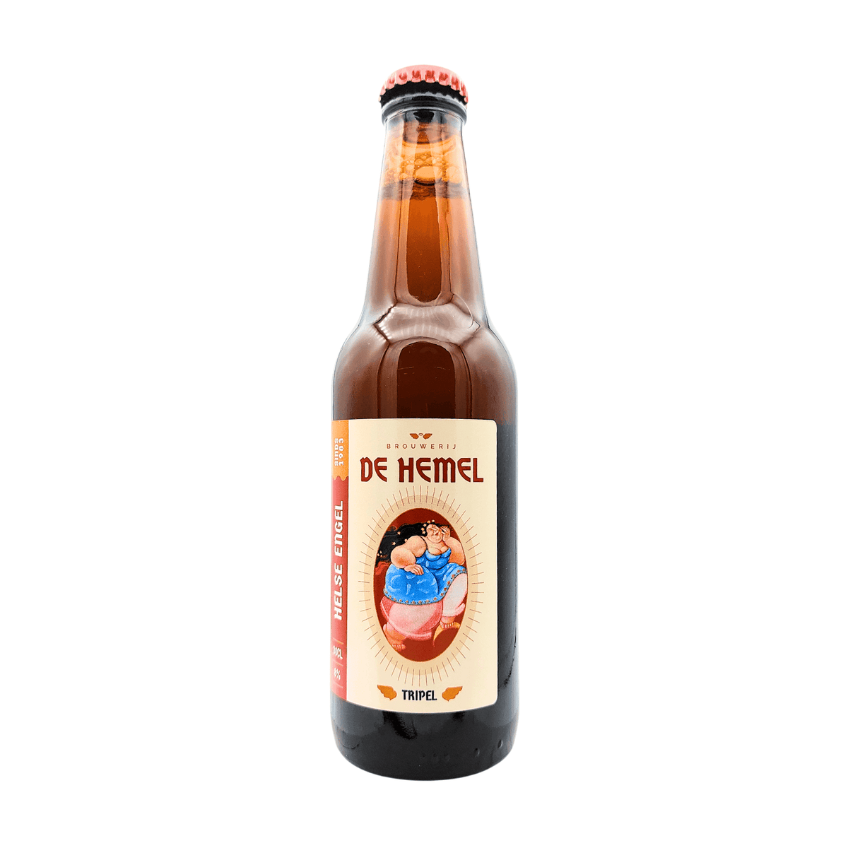 Helse Engel van brouwerij Brouwerij De Hemel - Tripel van 8% in fles