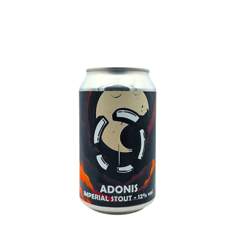 Adonis van brouwerij Brouwerij Lost - Imperial Stout van 12,5% in blik