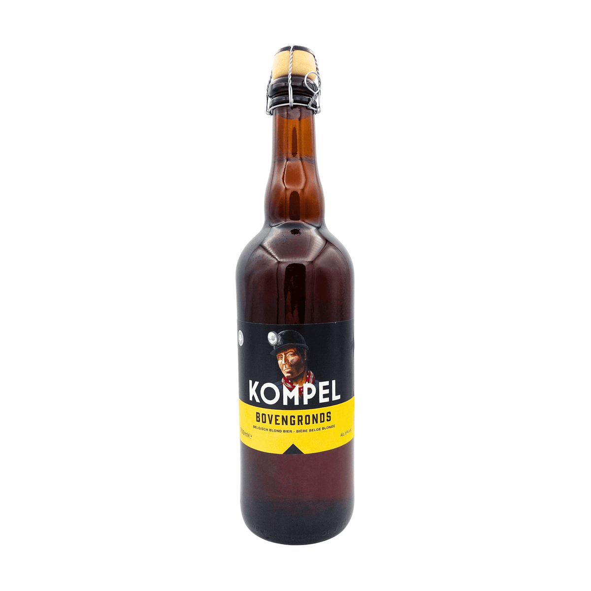 Bovengronds 75cl van brouwerij Kompel - Blond van 6% in fles