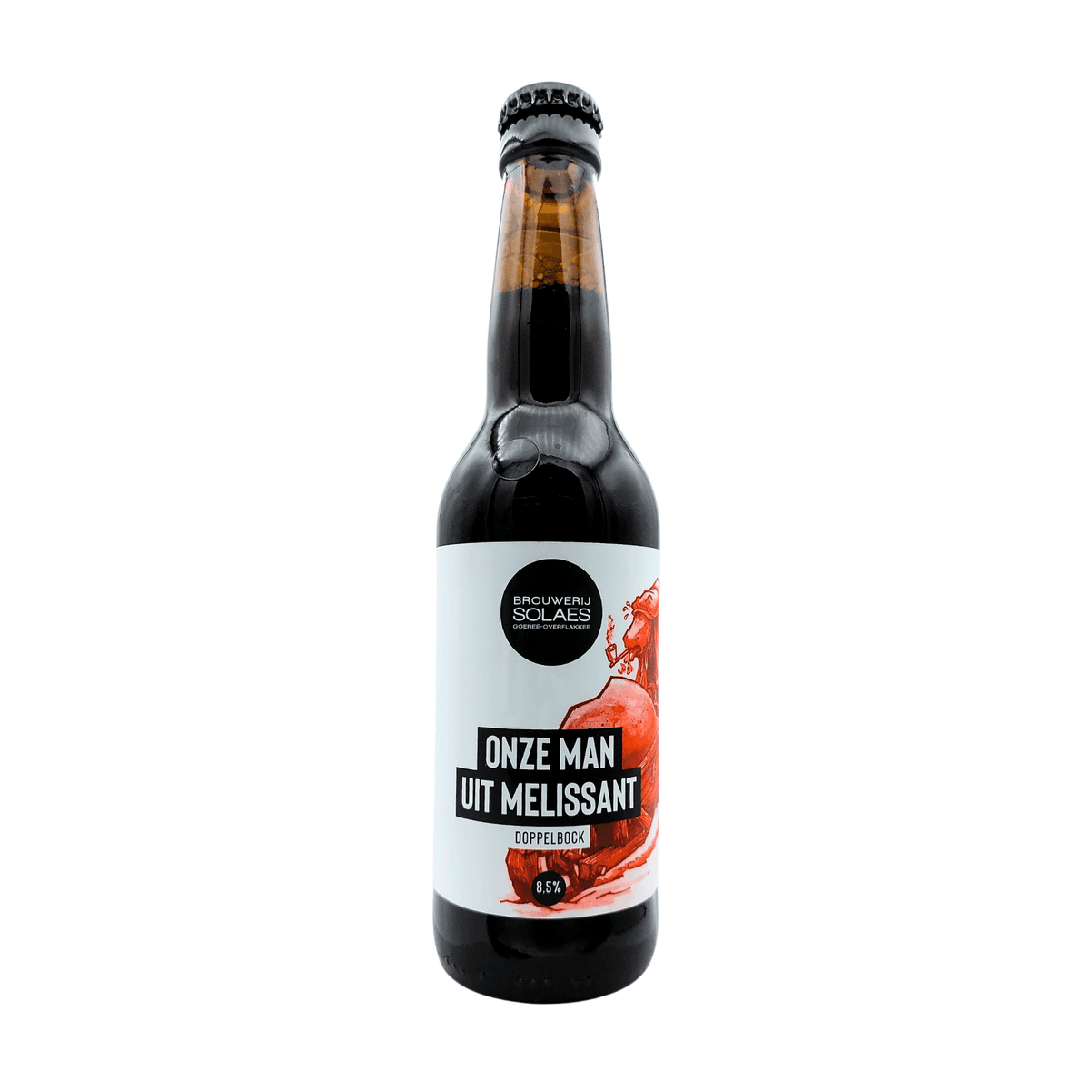 Onze Man Uit Melissant (Doppelbock) van brouwerij Solaes - Bock - Doppelbock van 8,5% in fles
