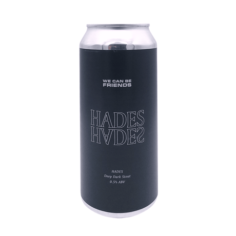 Hades (Non-Alcoholic Stout) van brouwerij We Can Be Friends - Alcoholvrij in blik