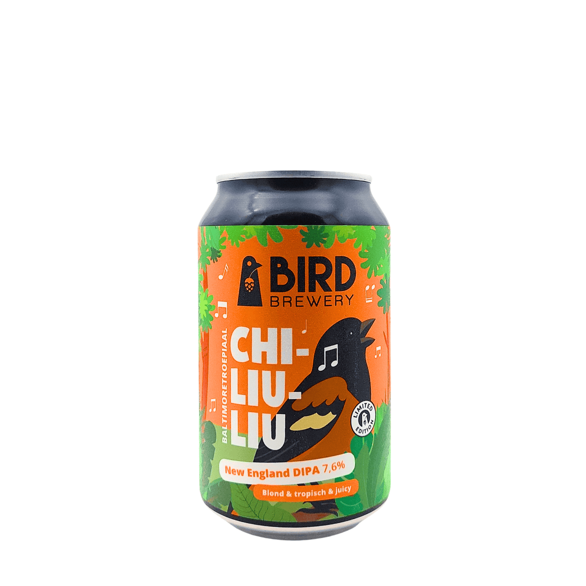 Chi Liu Liu van brouwerij Bird Brewery - Double NEIPA van 7,6% in blik