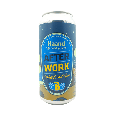Afterwork van brouwerij Haand Bryggeriet - West Coast IPA van 6,2% in blik