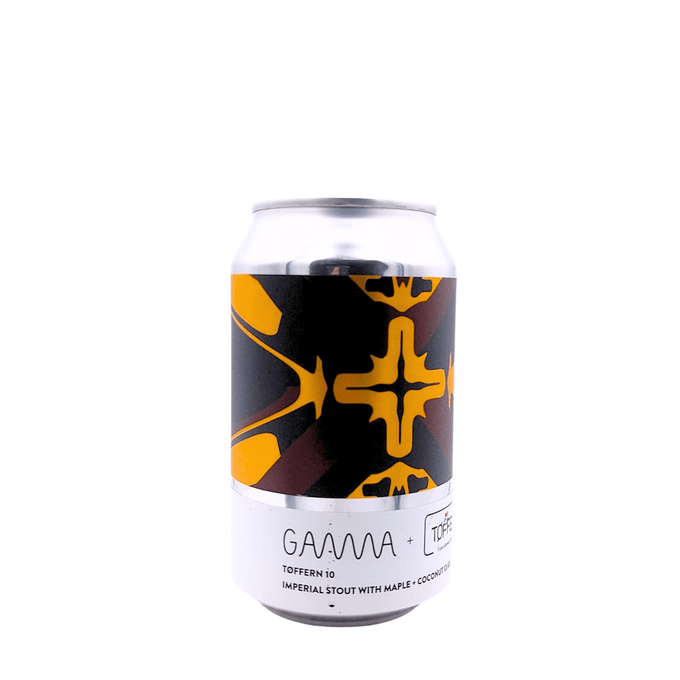 Tøffern 10 (Imperial Stout w/ Maple Syrup) van brouwerij Gamma - Imperial Stout van 12,4% in blik van 330ml