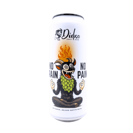 No Brain No Pain (NEIPA) van brouwerij Didko - IPA van 7% in blik van 500ml