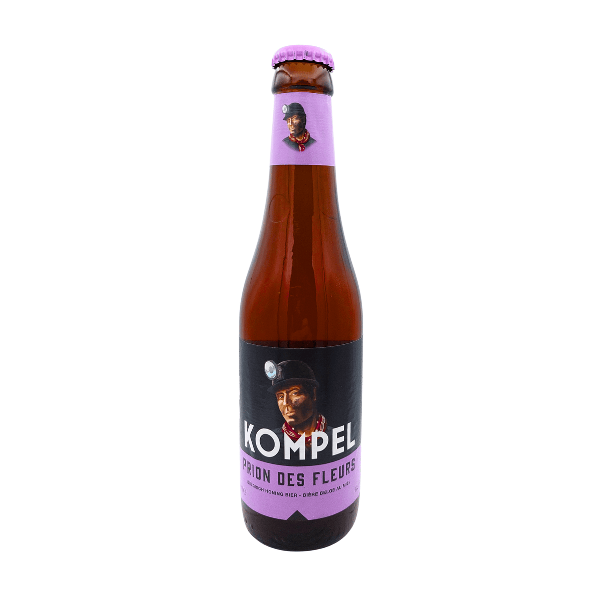 Prion des Fleurs (Honingbier) van brouwerij Kompel - Honing bier van 8% in fles