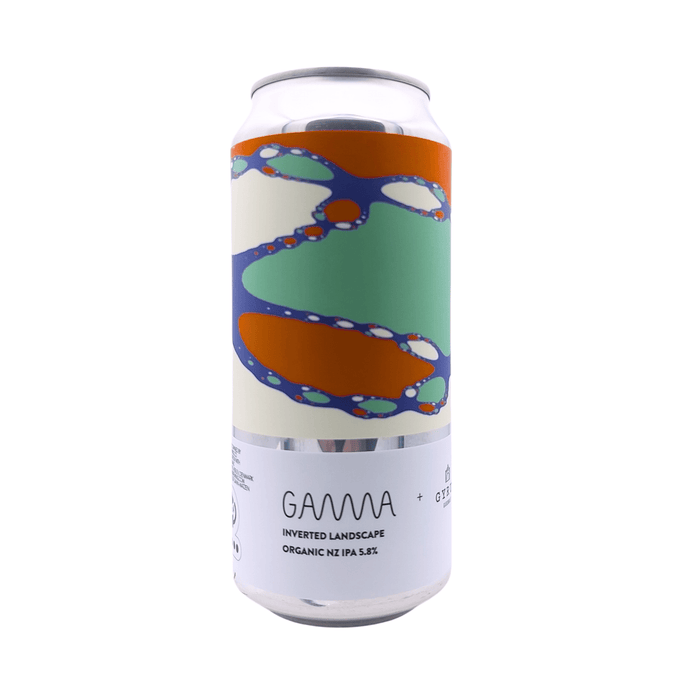 Inverted Landscape (Organic New Zealand IPA) van brouwerij Gamma - New Zealand IPA van 5,8% in blik van 440ml