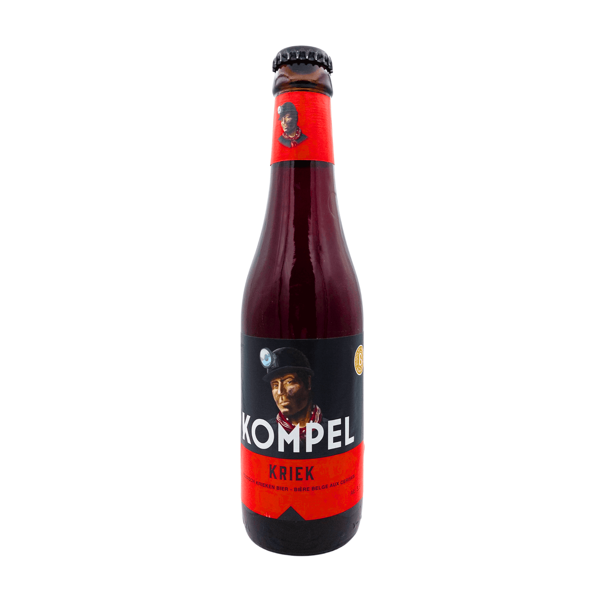 Kriek van brouwerij Kompel - Fris, fruitig & zuur van 3,5% in fles