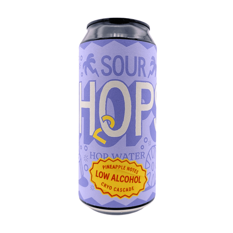 Pineapple Sour H2OPS (1% Sour) van brouwerij Kykao - Alcoholvrij van 1% in blik van 450ml