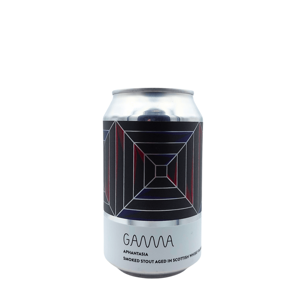Aphantasia (Barrel Aged Smoked Stout) van brouwerij Gamma - Imperial Stout van 12,5% in blik