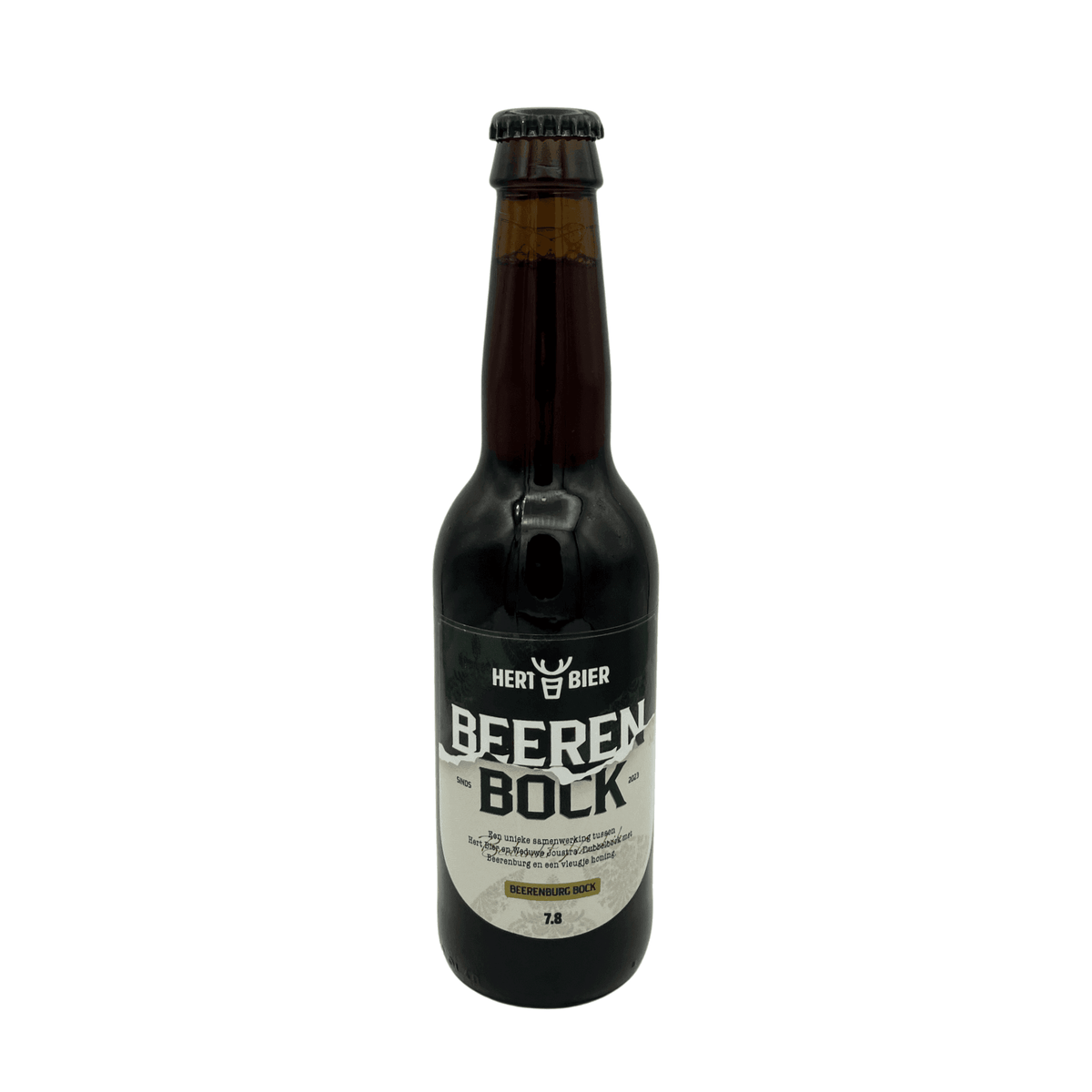 Beerenbock (Bock) van brouwerij Hert Bier - Bockbier van 7,8% in fles