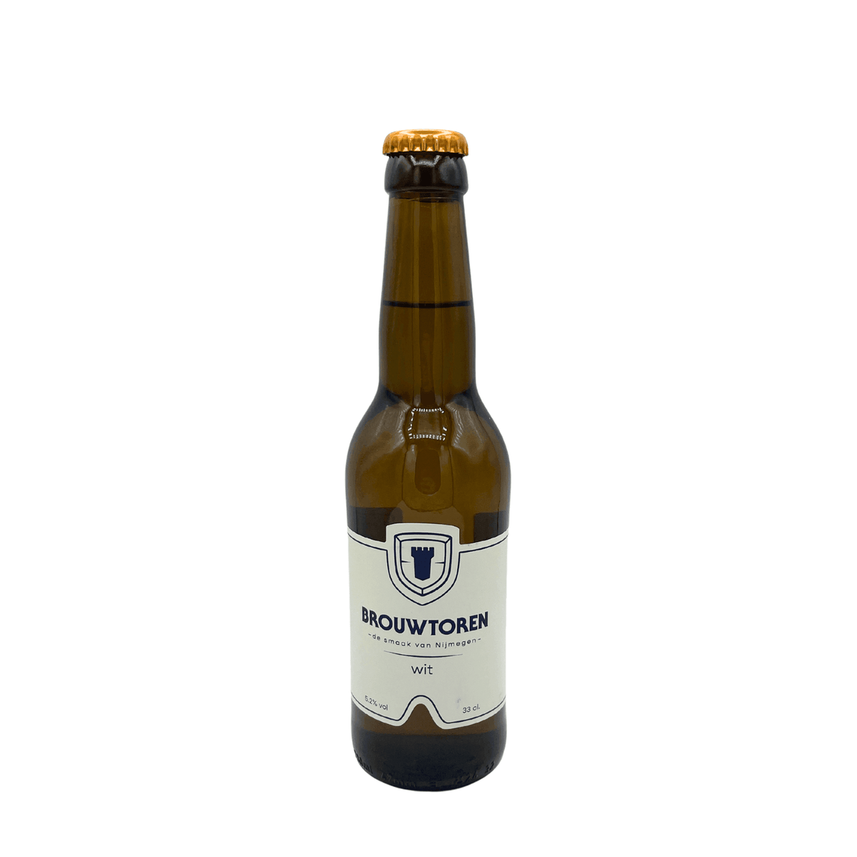 Wit van brouwerij Brouwtoren - Witbier van 5,2% in fles