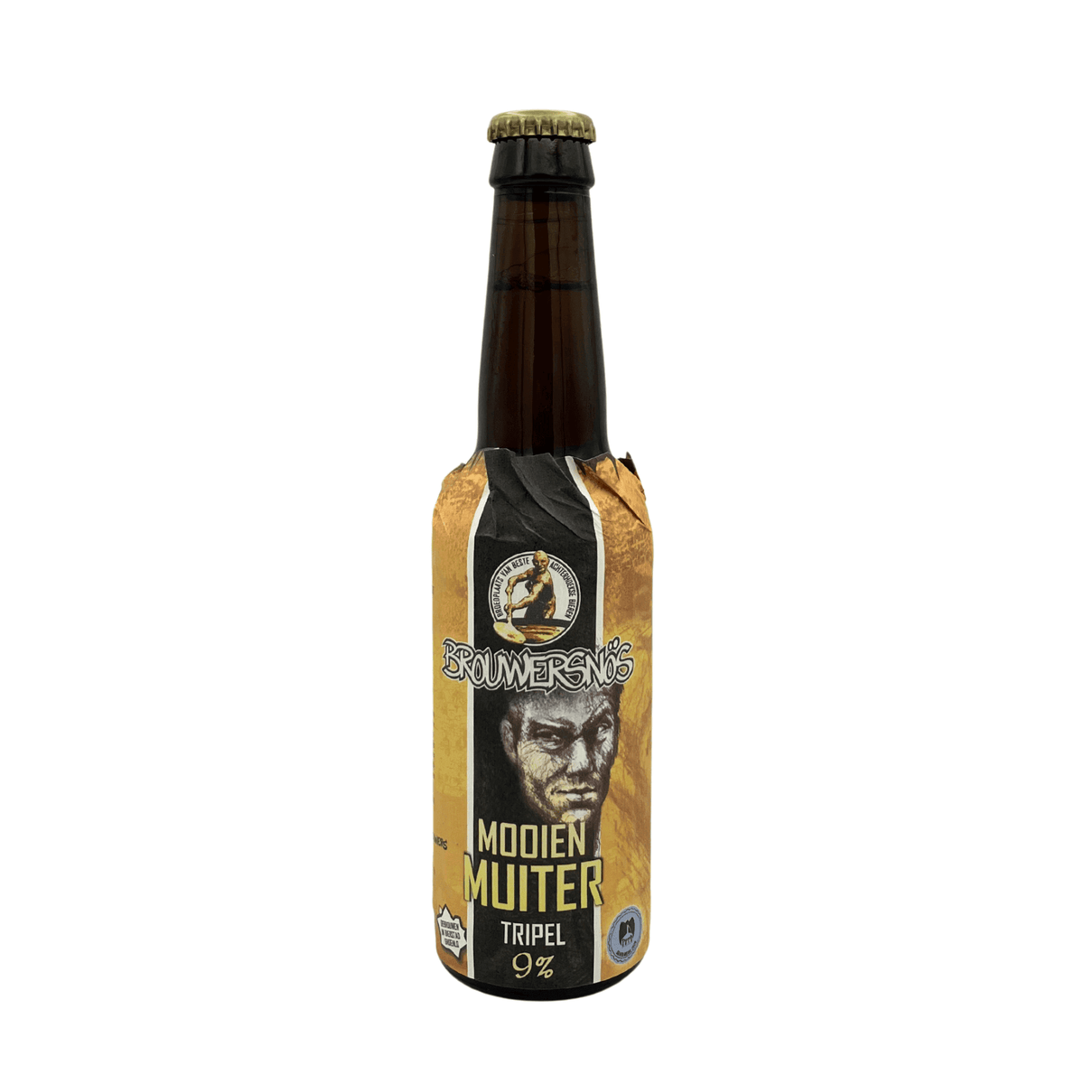 Mooien Muiter (Tripel) van brouwerij BrouwerSnös - Belgian Tripel van 9% in fles