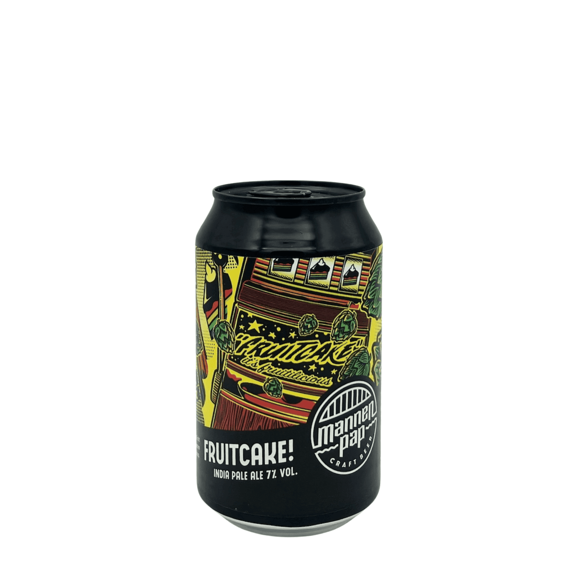 Fruitcake van brouwerij Mannenpap - IPA van 7% in blik