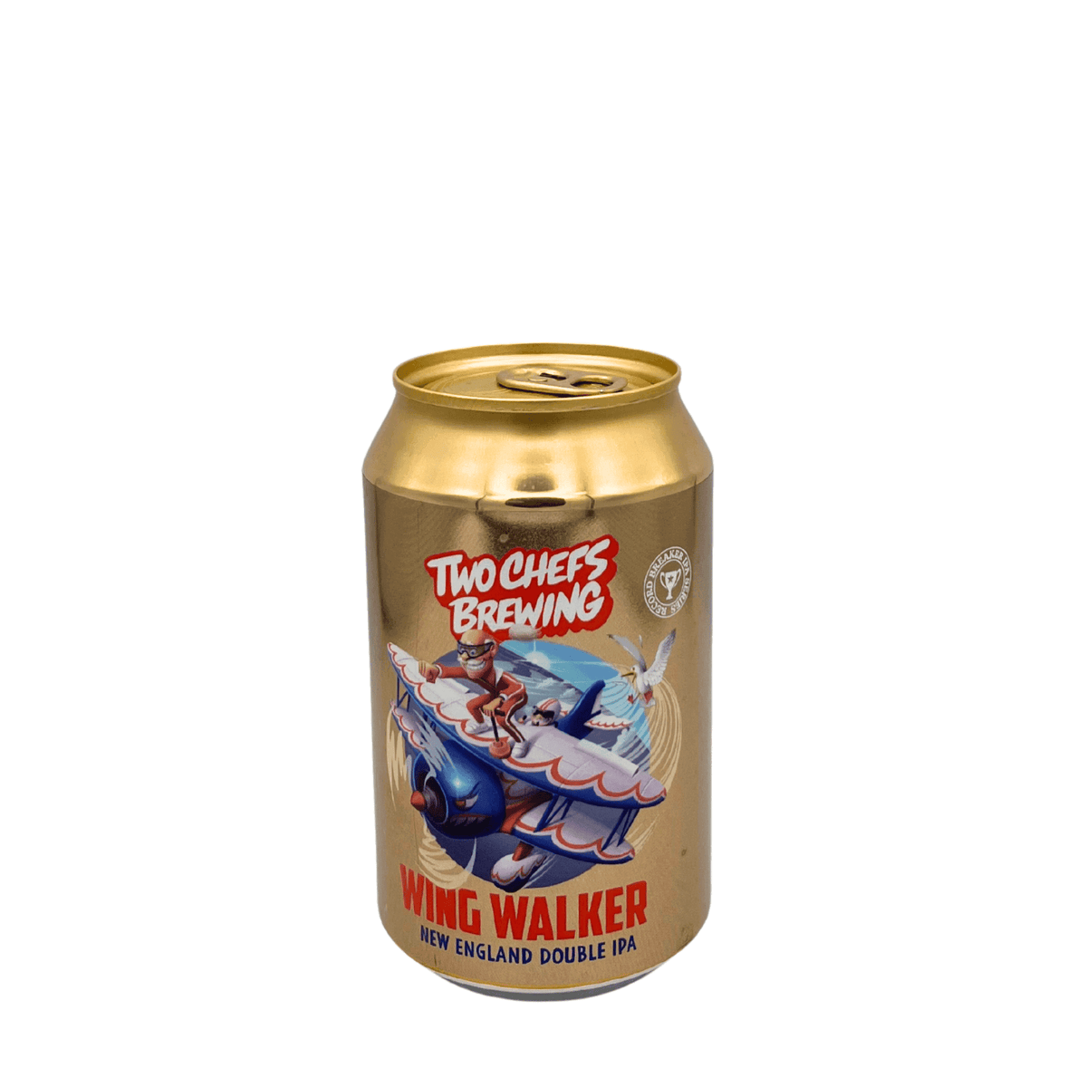 Wing Walker (New England Double IPA) van brouwerij Two Chefs Brewing - Double IPA van 8% in blik