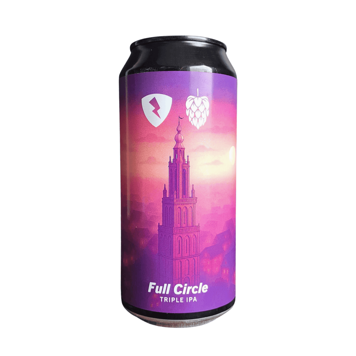 Full Circle (Triple NEIPA) - Folkingebrew x Rock City Brewing van brouwerij Folkingebrew - Triple IPA van 9,5% in blik
