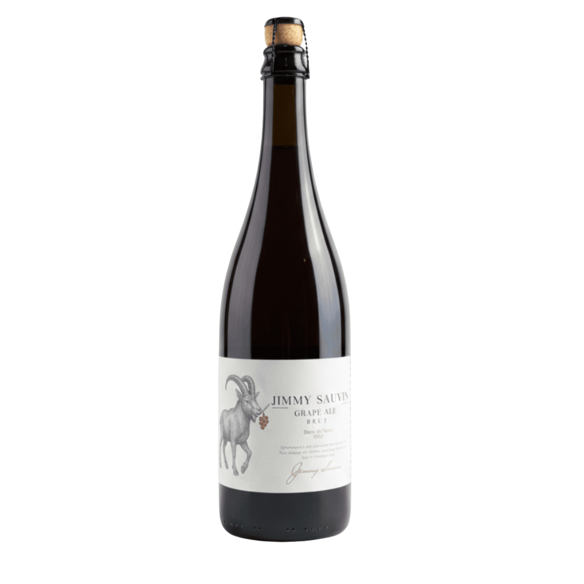 Jimmy Sauvin Blanc de Noirs - 75CL van brouwerij Jimmy Sauvin - Grape Ale van 9% in fles