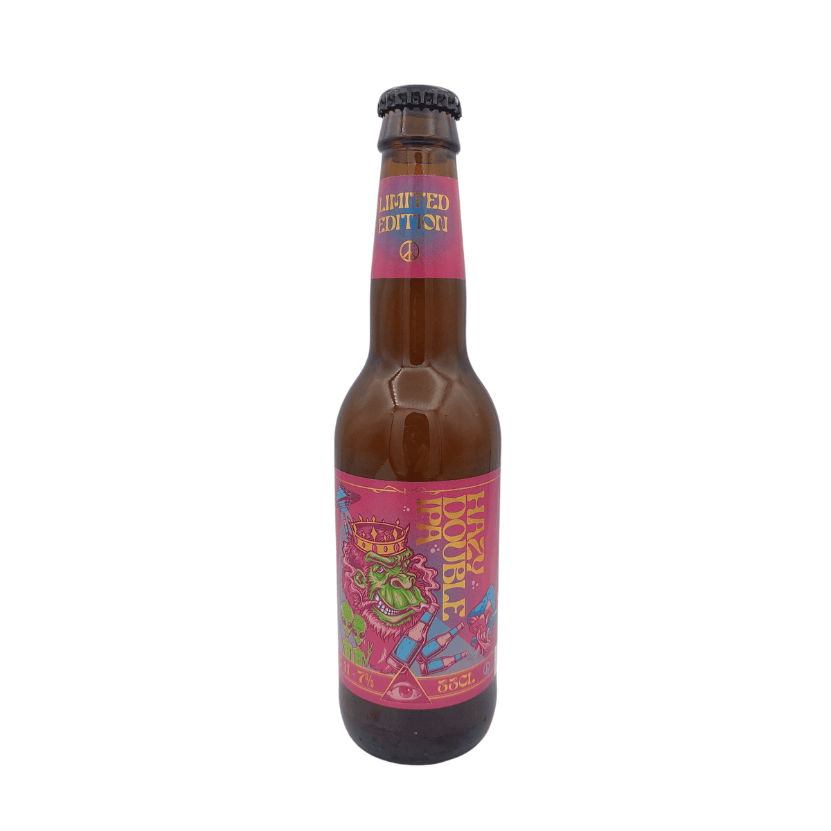 Hazy Double IPA van brouwerij Guilty Monkey - IPA van 7%