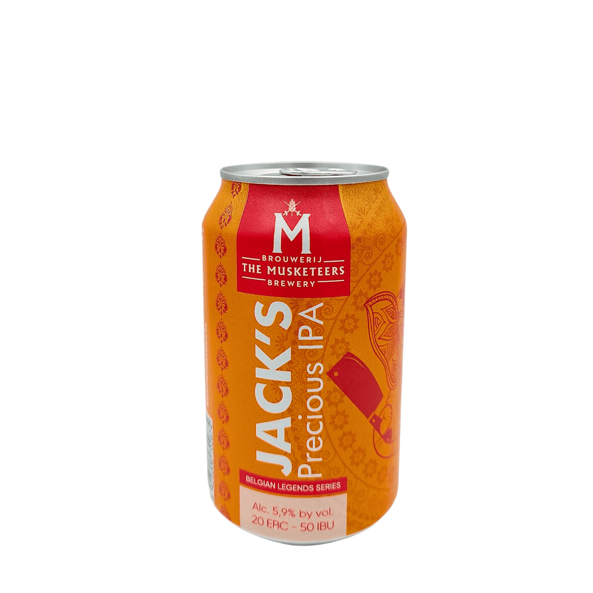 Jack's Precious IPA van brouwerij The Musketeers - IPA van 5,9% in blik