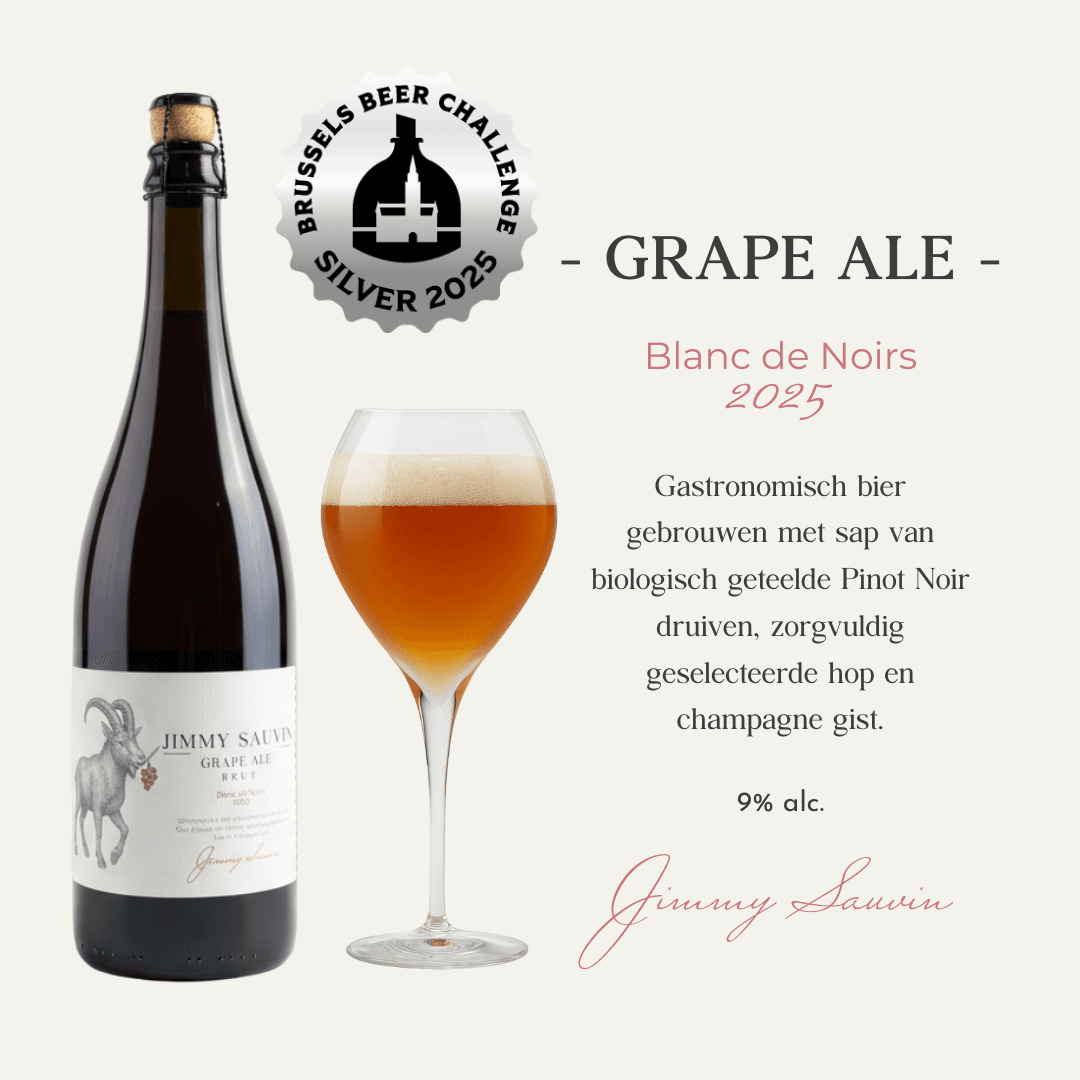 Jimmy Sauvin Grape Ale Pakket (75CL) – Delen & genieten aan tafel - speciaalbier pakket cadeau geven
