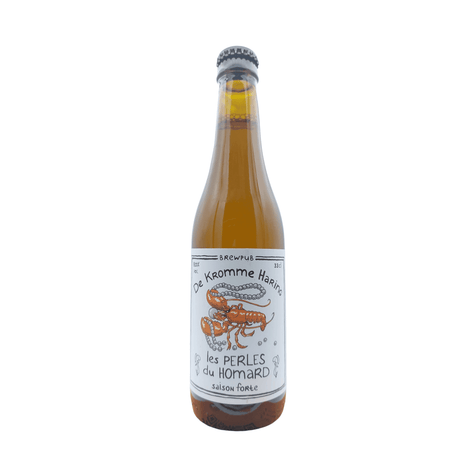 Les Perles du Homard (Saison) van brouwerij De Kromme Haring - Saison - Farmhouse Ale