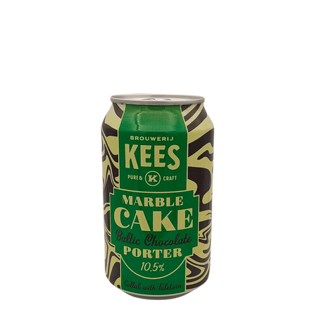Marble Cake (Baltic Porter) van brouwerij Kees - Porter van 10,5% in blik
