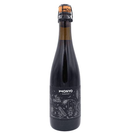 Cinnamon Barley Wine van brouwerij MONYO - Barley Wine met kaneel van 15,6% in 37,5cl fles