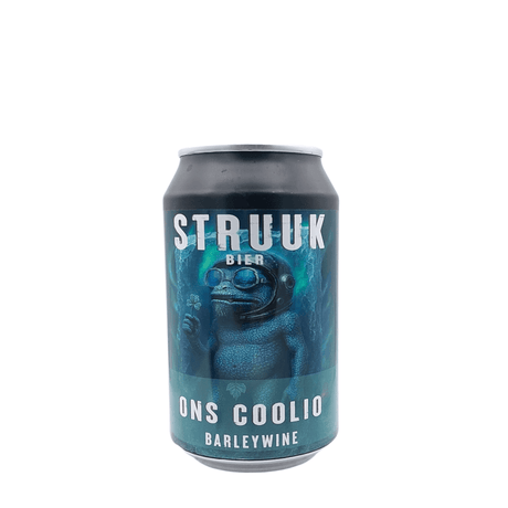 Ons Coolio - Struuk van brouwerij Struuk Bier - Barley Wine van 12% in blik