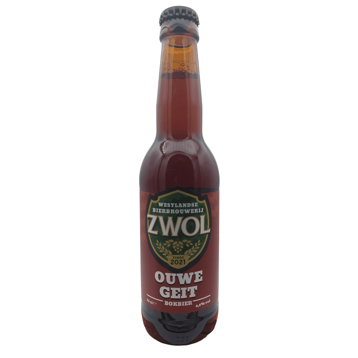 Ouwe Geit (Bock) van brouwerij Zwol Brouwerij - Bockbier van 6,8% in fles