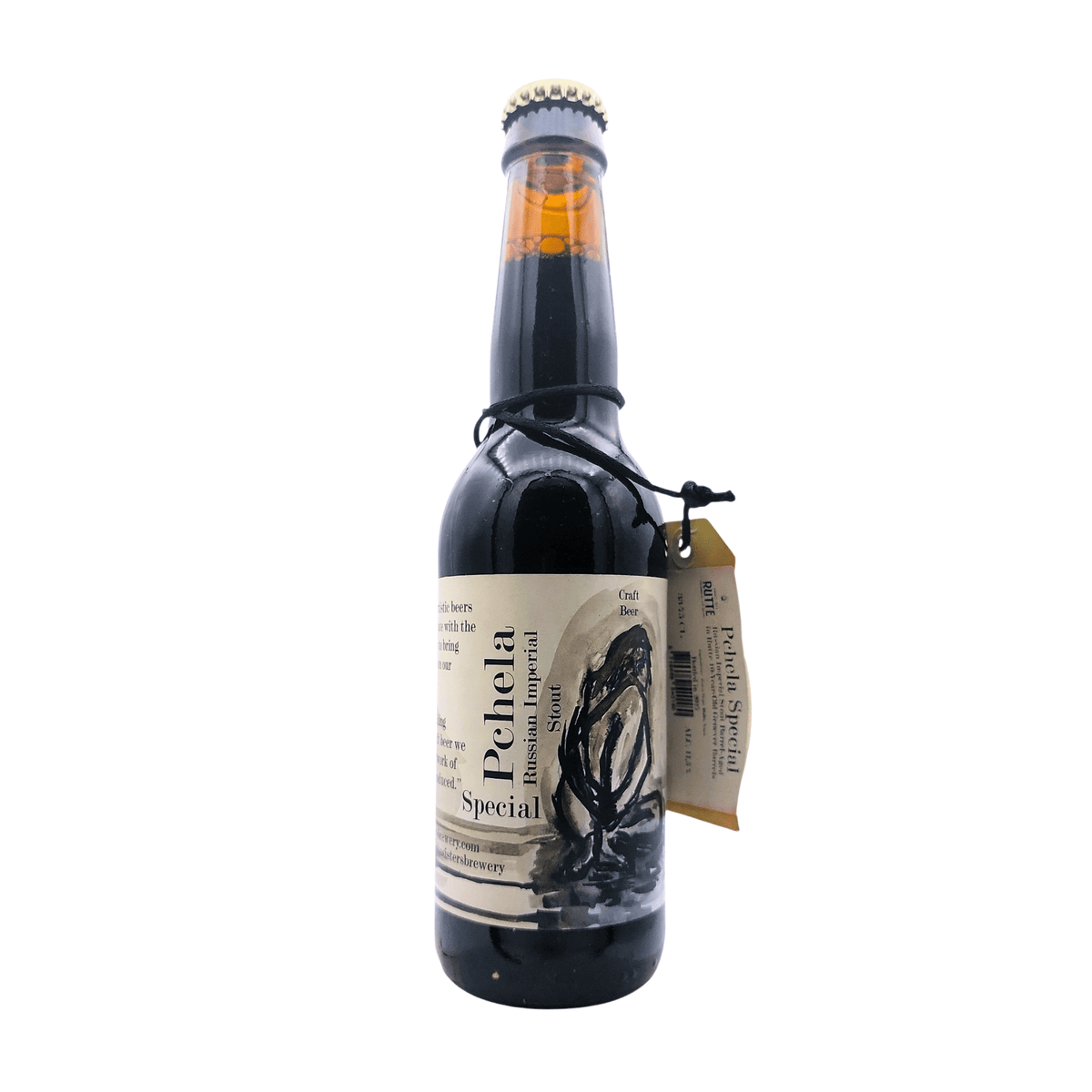 Pchela Special 2025 (Imperial Stout Barrel Aged Rutte) van brouwerij The Sisters Brewery - Stout van 11,5% in fles van 330ml